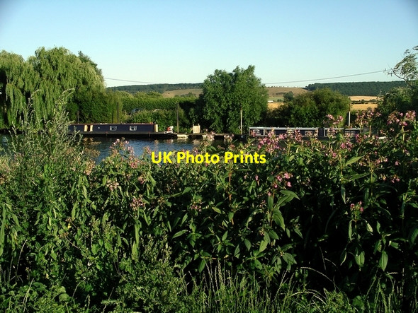 Photo 6"x4" Narrowboats on the Trent Long Eaton c2006
