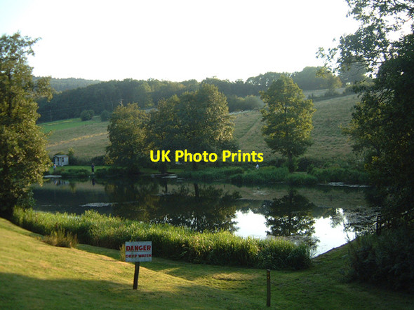 Photo 6"x4" The Fedw Pool, Late Evening The Cot c2004