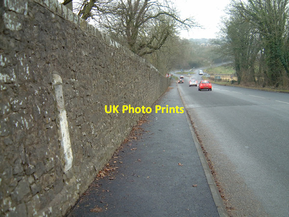 Photo 6"x4" Milestone - 1 Mile to Chepstow Chepstow\/Cas-Gwent c2006