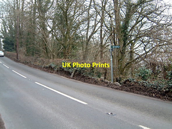 Photo 6"x4" Milestone - 3 Miles to Chepstow on the B4228 Boughspring c2006