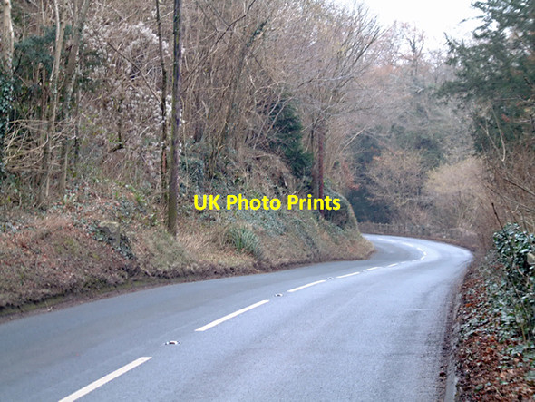 Photo 6"x4" Milestone - 4 Miles to Chepstow on the A466 Tidenham Chase c2006