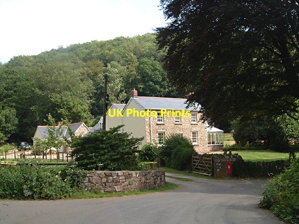 Photo 6"x4" Road Junction at The Cwm The Cwm c2006