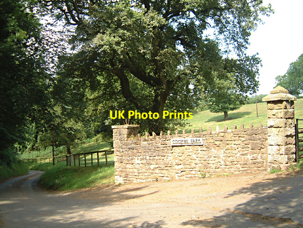 Photo 6"x4" Road from Coombe Farm to Old Cwm Mill The Cwm c2006
