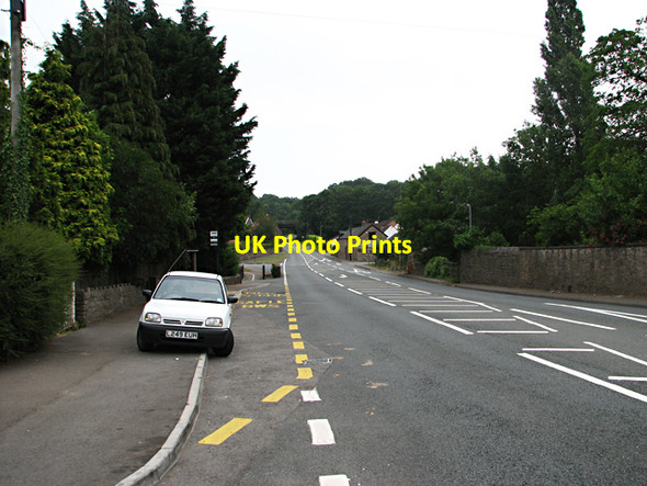 Photo 6"x4" Road Junction in Crick Crick\/ST4890 c2006