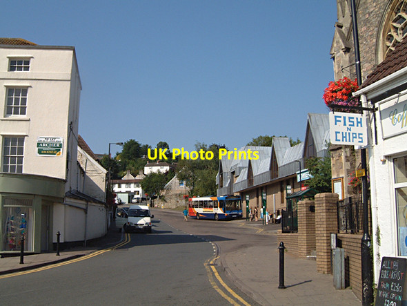 Photo 6"x4" Chepstow Bus Station in Thomas Street Chepstow\/Cas-Gwent c2006
