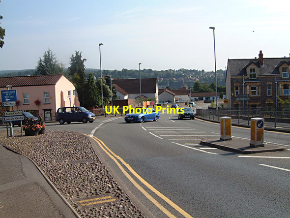Photo 6"x4" Chepstow Bypass from Mount Pleasant Chepstow\/Cas-Gwent c2006