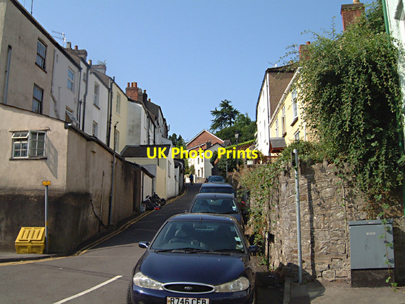 Photo 6"x4" Chepstow - Steep Street Chepstow\/Cas-Gwent c2006