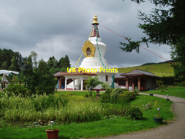 Photo 6"x4" The Kagyu Samye Ling Tibetan Centre, Eskdalemuir Old Johnstone c2006