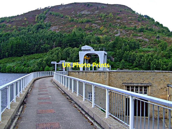 Photo 6"x4" Torr Achilty Dam Contin\/Cunndainn c2006