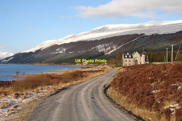 Photo 6"x4" Track to Ben Alder Dalwhinnie c2006