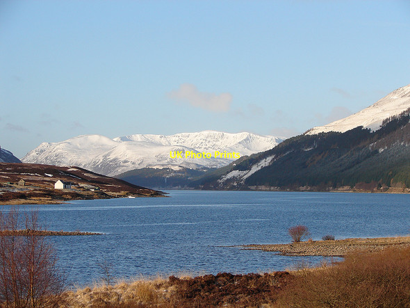 Photo 6"x4" Loch Ericht and Ben Alder Dalwhinnie c2006