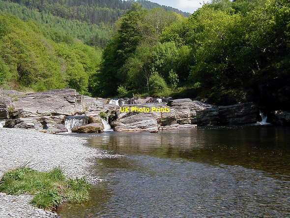 Photo 6"x4" Afon Rheidol Ystumtuen c2004