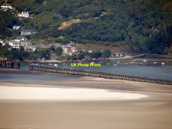 Photo 6"x4" Barmouth Bridge from Bryn Seward Barmouth\/Abermaw c2006