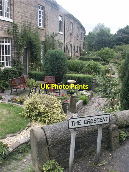 Photo 6"x4" The Crescent, Birch Vale Birch Vale c2006