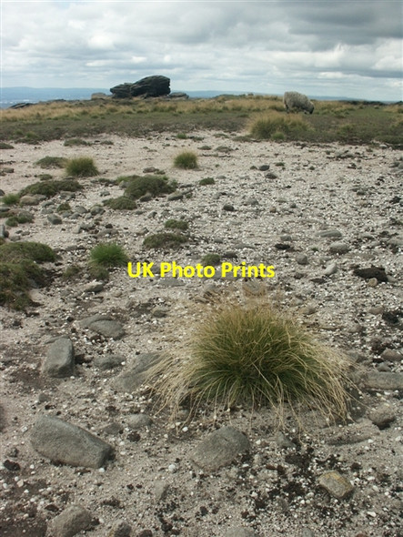 Photo 6"x4" Kinder Scout plateau Farlands Booth c2006