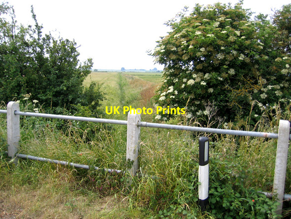 Photo 6"x4" Valley Bottom or The Pools, Grunty Fen, Cambs Witchford c2006
