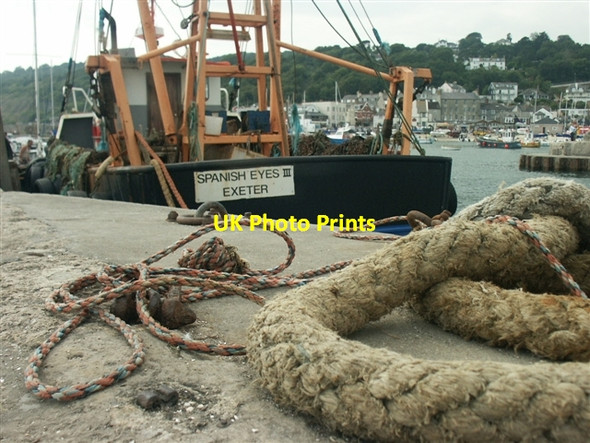 Photo 6"x4" Fishing boat, Lyme Regis harbour Lyme Regis c2006