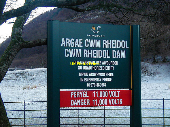 Photo 6"x4" Cwm Rheidol Dam Aberffrwd\/SN6878 c2002