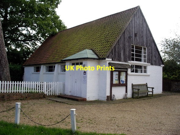 Photo 6"x4" Steventon Village Hall Steventon\/SU5447 c2006