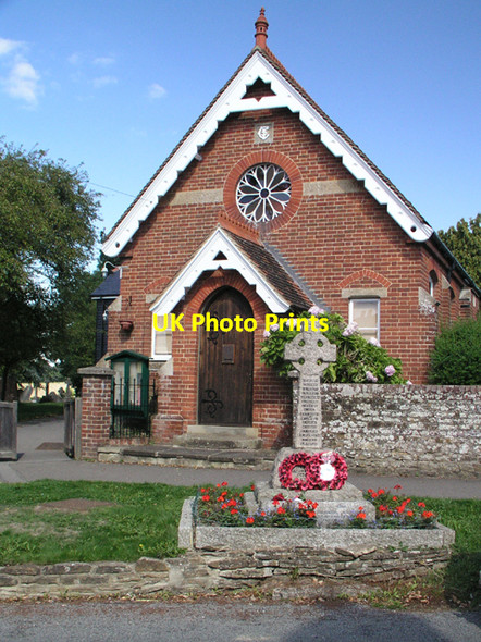 Photo 6"x4" Village Hall and War Memorial, Slinfold Park Street\/TQ1131 c2006
