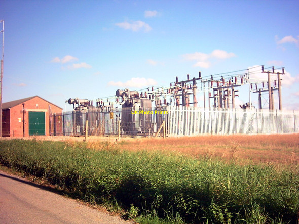 Photo 6"x4" Peasenhall Electricity Sub-Station Peasenhall c2006