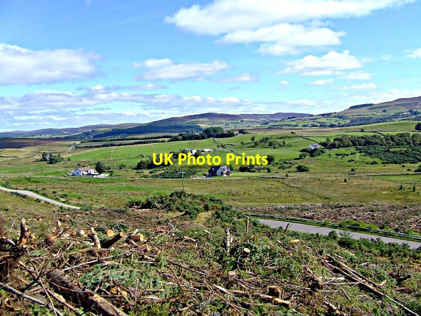Photo 6"x4" A View from Roanacloy towards Gruids Gruids c2006