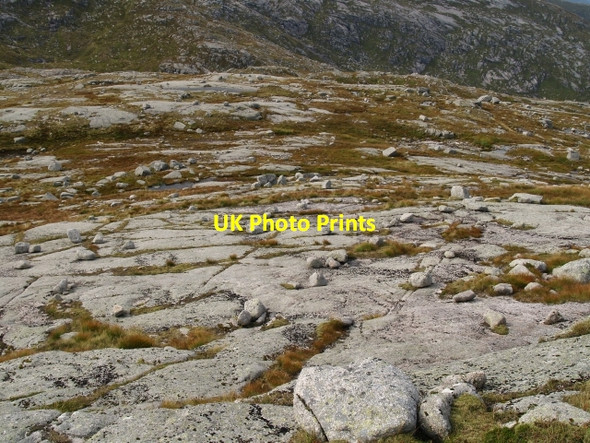 Photo 6"x4" Rock garden, Meall Tarsuinn Meall Tarsuinn\/NN1744 c2006