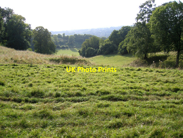 Photo 6"x4" View from The Hurst, Plaxtol, Kent Hamptons c2006