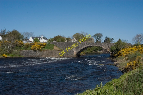 Photo 6"x4" Road bridge over River Ewe Pool Crofts c2009