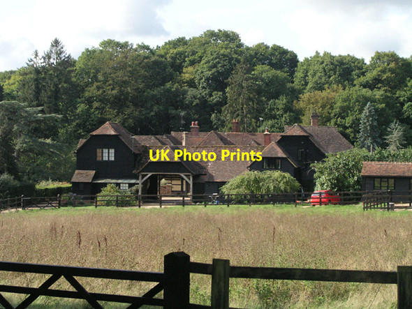 Photo 6"x4" Barnfield Farm, Barnfield Dunsfold Common c2006