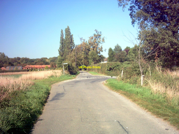 Photo 6"x4" Low Street, Badingham Dennington Hall c2006
