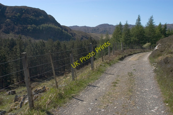 Photo 6"x4" Track back to Kernsary Allt na Creige\/NG9078 c2009