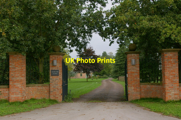 Photo 6"x4" Woodland Grange, Everingham Everingham c2006