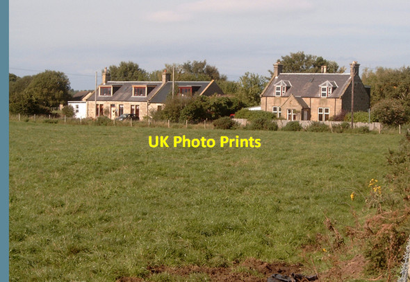 Photo 6"x4" Cottages near crossroads Auldearn c2006