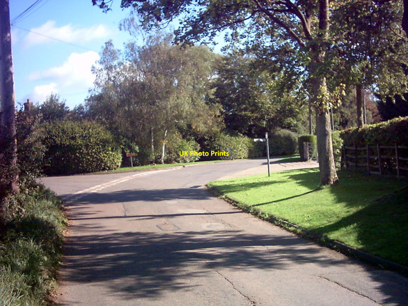 Photo 6"x4" Road Junction on Bickers Hill Road, Banyard's Green Laxfield c2006
