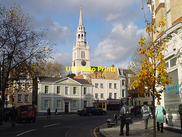Photo 6"x4" The Parish Church of St James, Clerkenwell. London c2003
