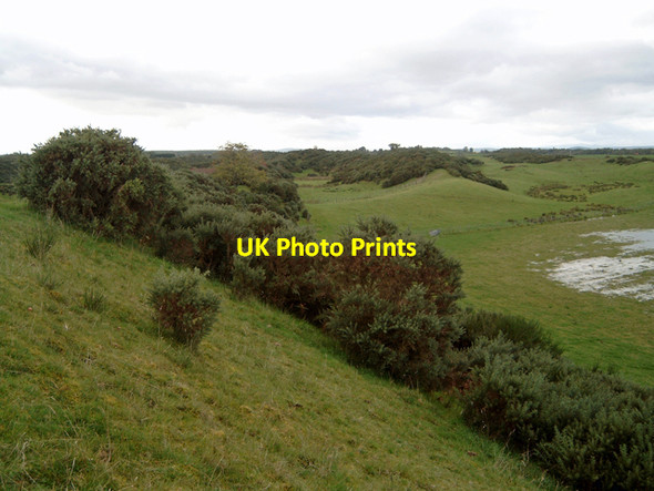Photo 6"x4" Eskers at Meikle Kildrummie Moss-side\/NH8555 c2006
