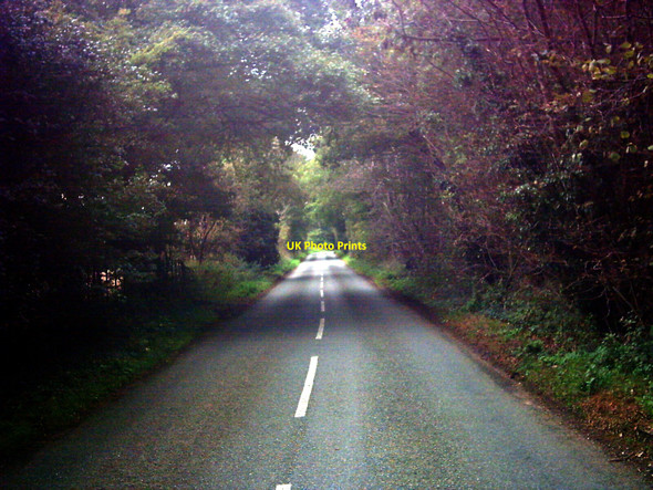 Photo 6"x4" B1078 Ashe Road Campsea Ashe c2006