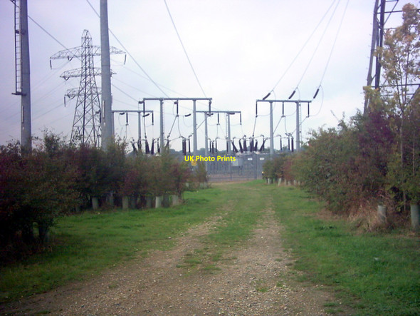 Photo 6"x4" Electricity Sub-Station in Rumburgh Lane High Street\/TM3684 c2006