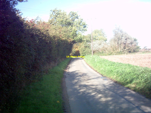 Photo 6"x4" Dennington Road, Laxfield Dennington Hall c2006 P1