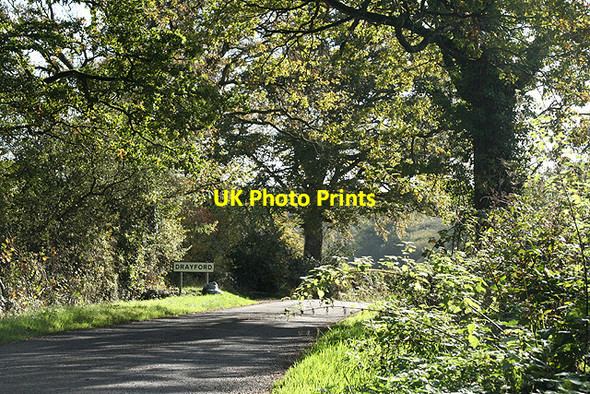 Photo 6"x4" East Worlington: approaching Drayford East Worlington c2006