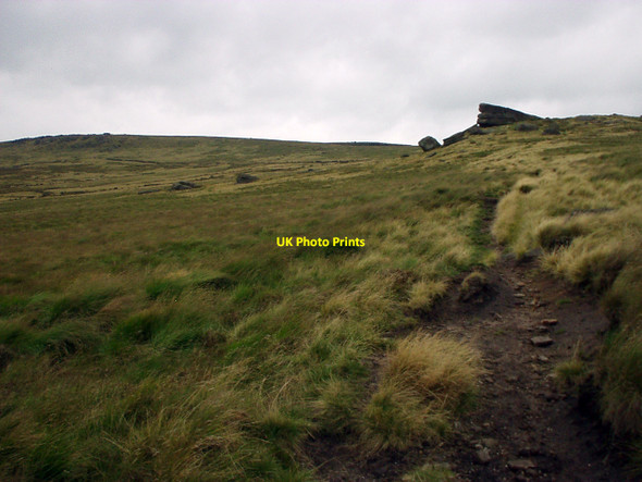 Photo 6"x4" Black Moor to the north of Gorple Upper Reservoir Rodmer Clough c2005