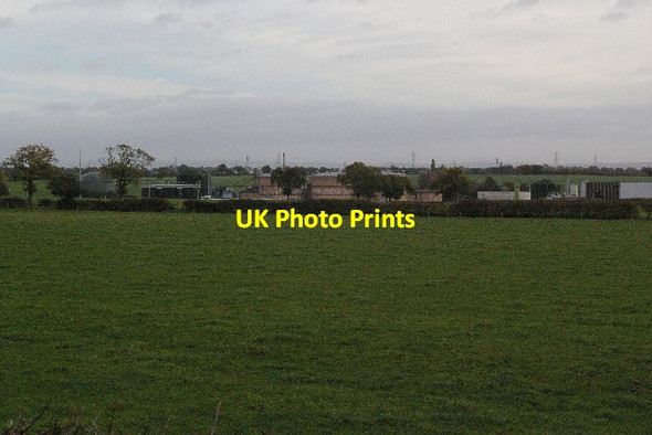 Photo 6"x4" Sewage Treatment works Worleston c2006