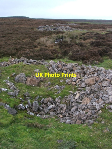 Photo 6"x4" Disused Shafts on Wildgath End. Walden c2006