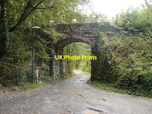 Photo 6"x4" Trawsgoed Railway Bridge Crosswood\/Trawsgoed c2006