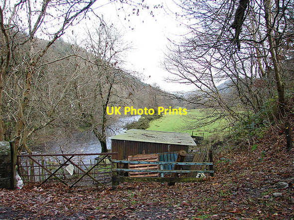 Photo 6"x4" Afon Ystwyth at Pont Rhyd-y-groes Pont-rhyd-y-groes c2006