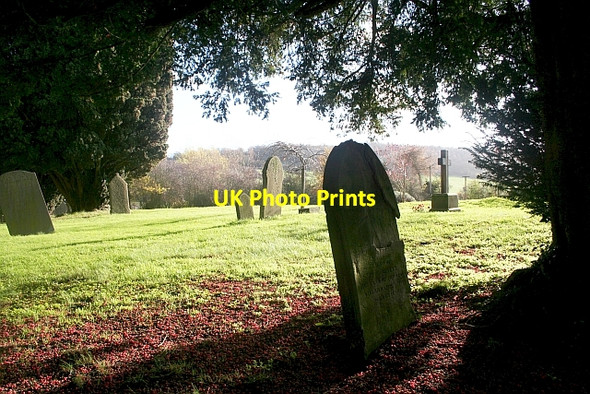 Photo 6"x4" Coddington Churchyard Coddington\/SO7142 c2006