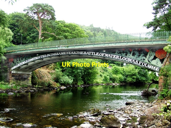 Photo 6"x4" Betws Y Coed iron bridge Betws-y-Coed c2003