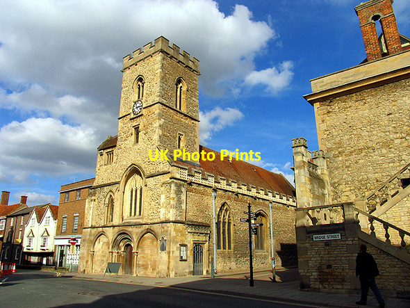 Photo 6"x4" St Nicholas Church in Bridge Street Abingdon c2006