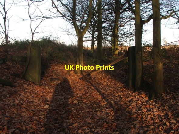 Photo 6"x4" Old Gateposts. Notton\/SE3413 c2006